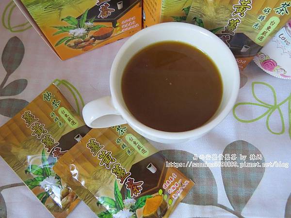 易而安薑黃薑茶16.JPG 試用