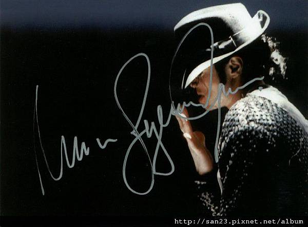 michael jackson sign