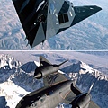 F-117夜鷹隱形戰機 Nighth、SR-71黑鳥隱形偵察機 Blackbird