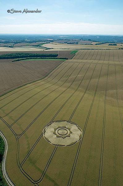 2018-7-10 英國漢普郡九重幾何形狀的麥田圈4.jpg
