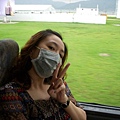 乖乖戴著口罩防H1N1