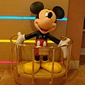 Mickey in hotel lobby