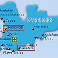 Mykonos地圖