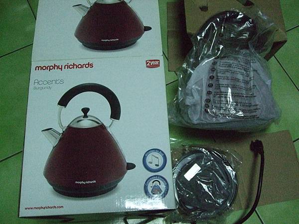 Morphy Richards Pyramid快煮笛音壺1.5L $1500