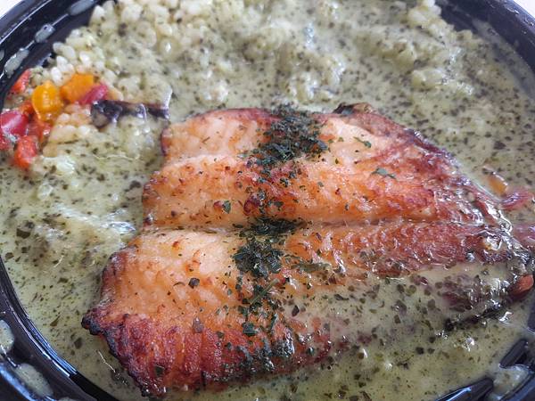 7-11 星級饗宴 香烤魚排佐起司青醬燉飯