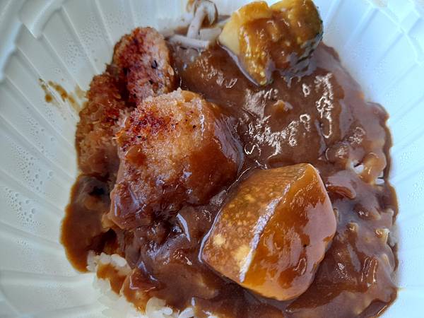 7-11 金黃炸魚爪哇咖哩飯