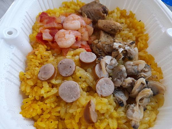 全家 金色三麥 西班牙風味海鮮燉飯