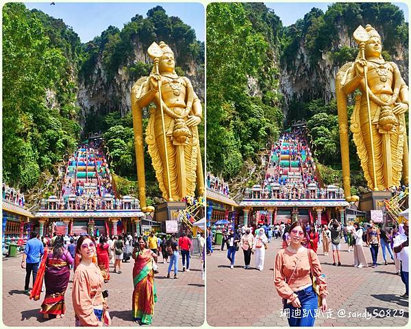 快閃馬來西亞。吉隆坡// 黑風洞。Batu Caves。色彩