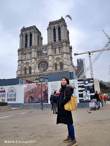法國。巴黎// 塞納河左岸半日遊：莎士比亞書店->聖母院->