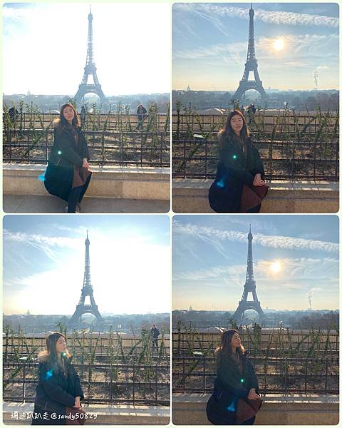 法國。巴黎// 巴黎鐵塔最佳拍攝路線：夏佑宮->比爾阿克姆橋