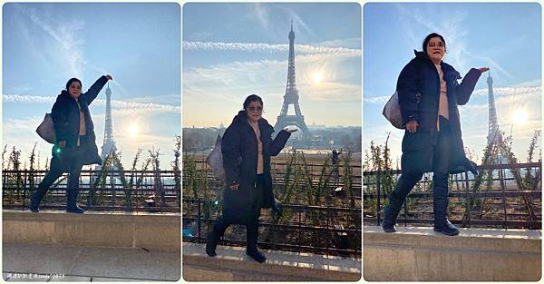 法國。巴黎// 巴黎鐵塔最佳拍攝路線：夏佑宮->比爾阿克姆橋