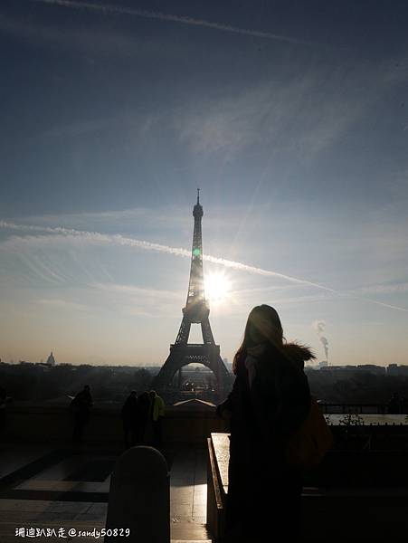 法國。巴黎// 巴黎鐵塔最佳拍攝路線：夏佑宮->比爾阿克姆橋