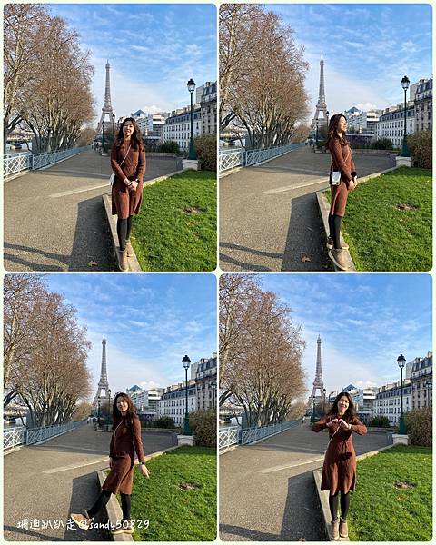法國。巴黎// 巴黎鐵塔最佳拍攝路線：夏佑宮->比爾阿克姆橋