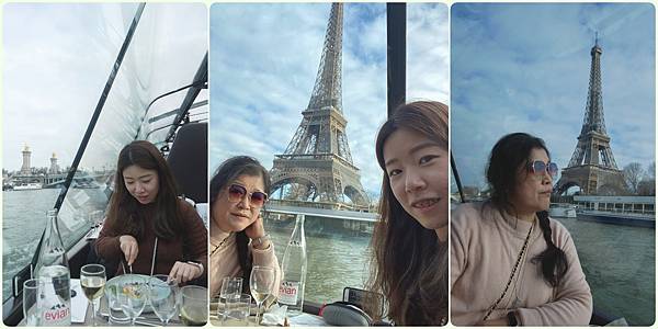 法國。巴黎// 塞納河遊船午餐Bateaux Parisie