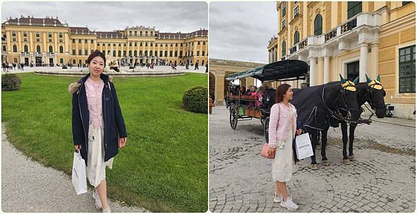 奧捷之旅// 維也納一日遊：美泉宮。沙河咖啡館。金色大廳站票