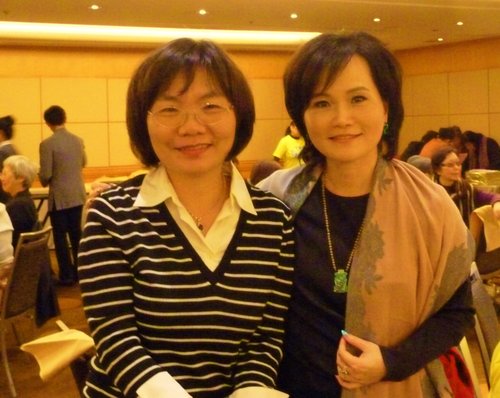 沈主播與陳淑芬分享真善美 把愛傳出去