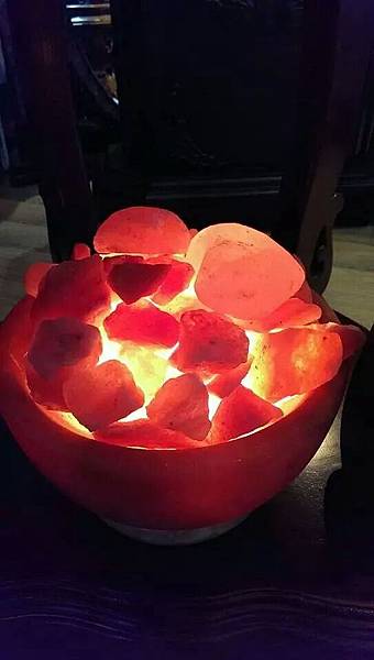 鹽燈聚寶盆 鹽燈聚寶盆