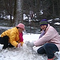 還有人馬上就在推雪人了