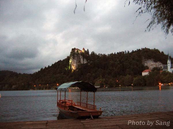 Bled Lake的貢多拉