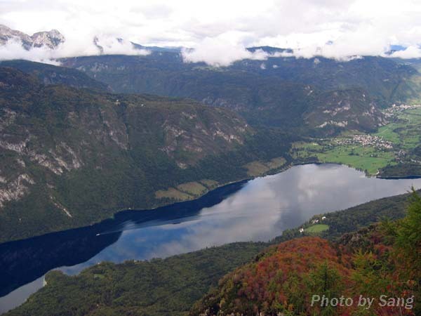 俯瞰Bohinj