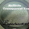 Reflects Transparent Teal