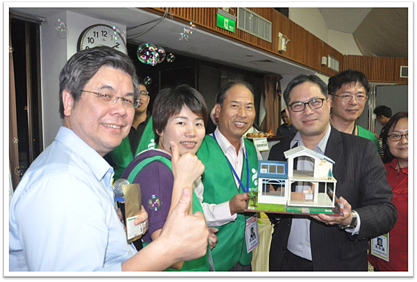 經濟部中小企業處吳明機處長及陳國樑組長巡視#綠能行銷聯盟群聚