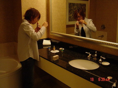 在拉斯維加斯下榻的阿拉丁飯店