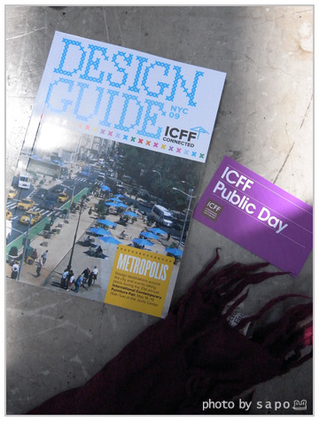 ICFF的PUBLIC DAY票價高達50美金