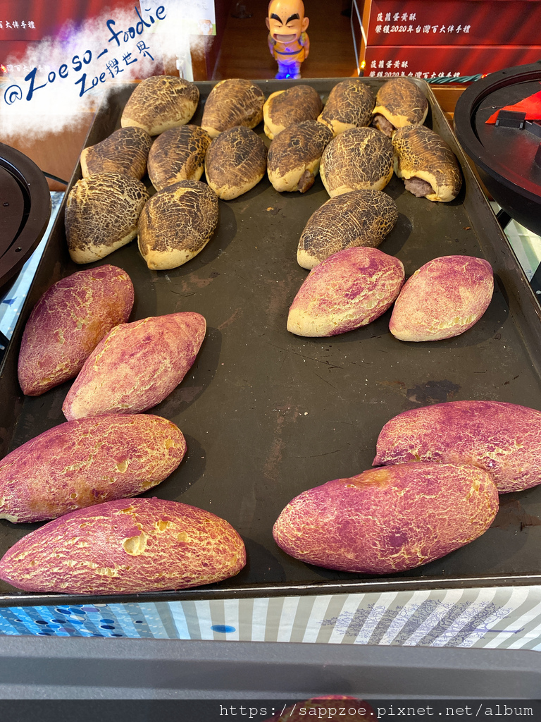 台南永康 傳承烘焙坊 超人氣擬真烘蕃薯麵包 芋頭麵包 