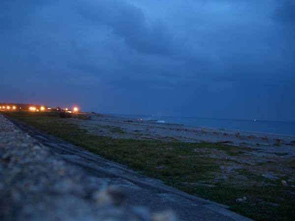 海邊夜景