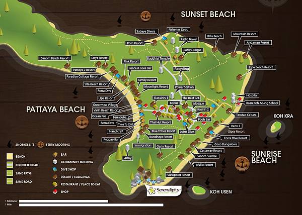 Koh Lipe Map