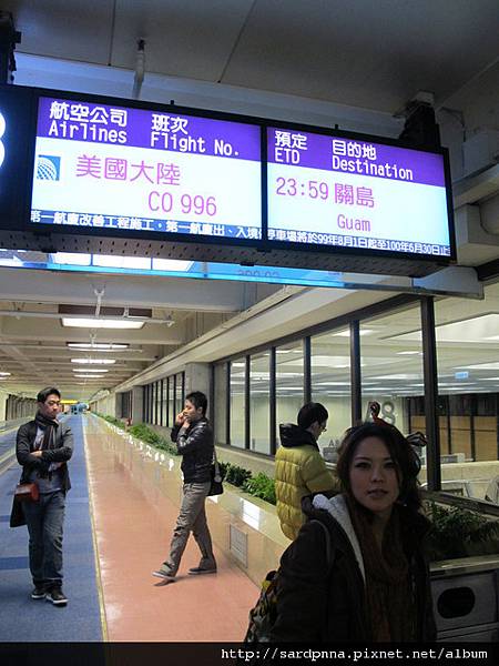 2011-1-17-關島@桃園機場出發到關島 (15)