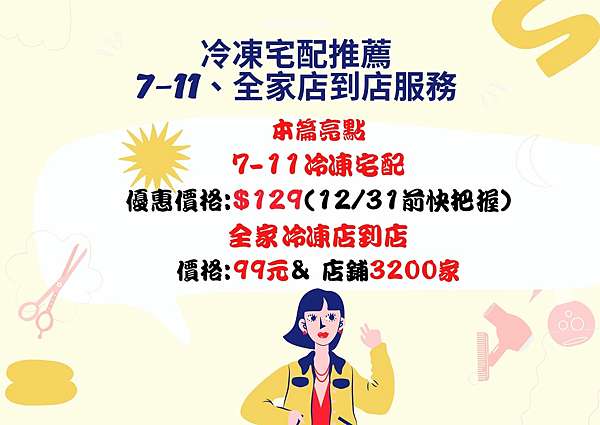冷凍 低溫 冷藏宅配 運費 7 11 黑貓 全家 郵局宅配 推薦 7 11冷凍宅配 129 全家冷凍店到店服務 寶山問路 痞客邦