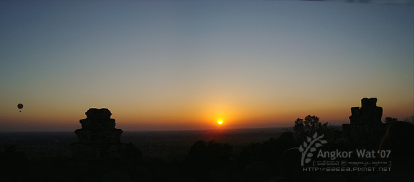 巴肯山的夕陽