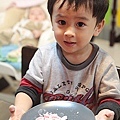 小柚子說他做饅頭給我吃XD