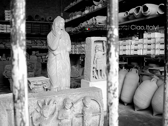 陶瓷廠‧龐貝古物