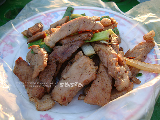 山豬肉一份50元