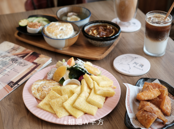 【台中美食】阿飛Brunch 台中東區森林系早午餐推薦 高CP值咖哩定食 台中車站 轉運站美食 法式吐司早午餐 (3)