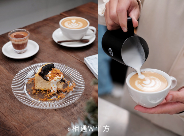 【台北美食】小尾咖啡 Tinytail coffee 日系文青風 大稻埕迪化街尾端的綿密巴斯克 台北老宅咖啡店 大橋頭站下午茶 新開幕