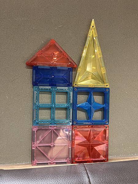 【i-smart】美國豪華彩色透光磁力積木片,彩窗磁力片好看