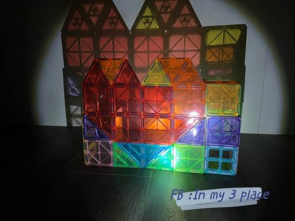 【i-smart】美國豪華彩色透光磁力積木片,彩窗磁力片好看