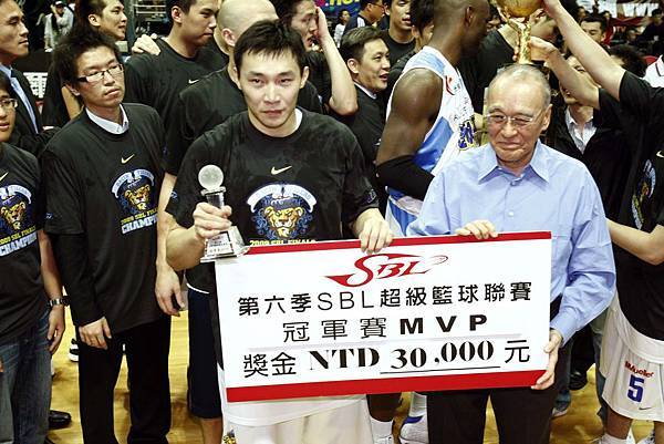 0526達欣張智峰獲得冠軍賽的MVP