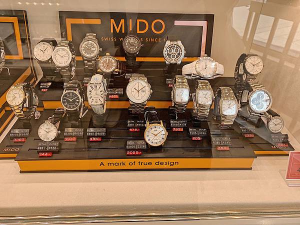 MIDO 美度表 推薦 價格優 Serravalle Designer Outlet