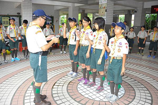 44副小隊長任命與宣示