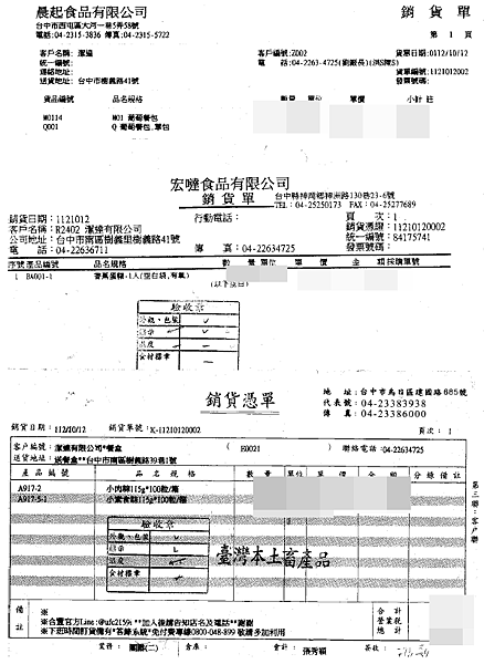 1011-1013 食材來源