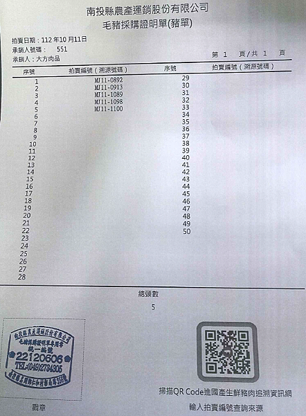 1011-1013 食材來源