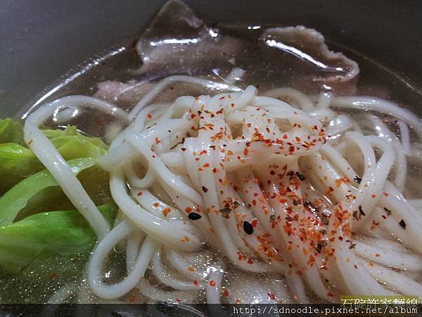 黑豆肉片-手工烏龍麵 /手工麵線料理