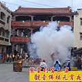 過溪仔 北極玄天上帝 神轎吃炮