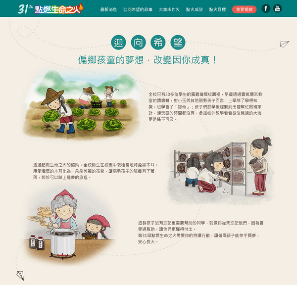 第31屆點燃生命之火全民愛心募款運動 第31屆點燃生命之火全民愛心募款運動