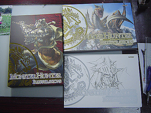 魔物獵人設定畫冊開箱 漫畫家的店 痞客邦